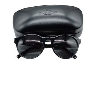 Coach Wythe Round Sunglasses